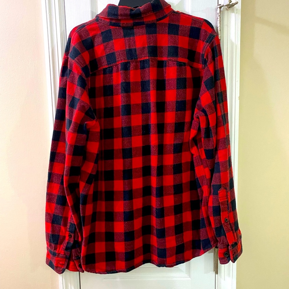 Plaid button up - Picture 2 of 3